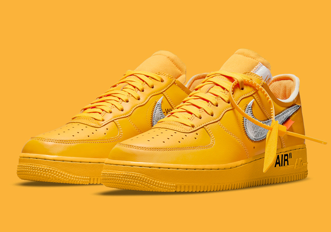 حذاء Air Force 1 Lemonade من OFF-White متوفر الآن.