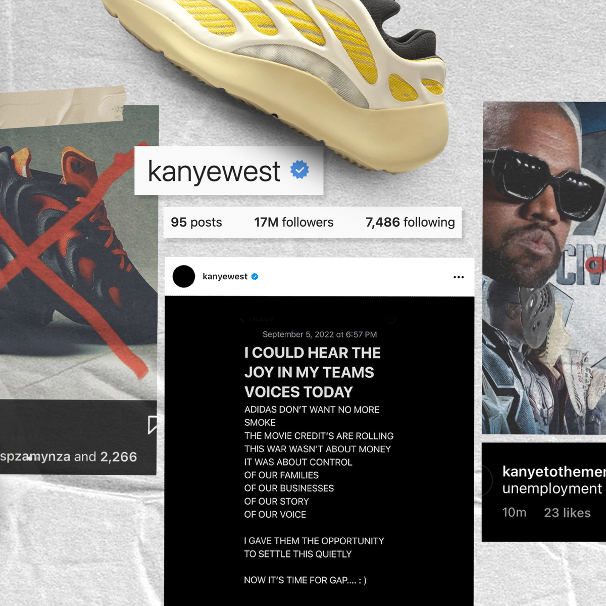 Kanye Goes On Social Media Tirade Against adidas