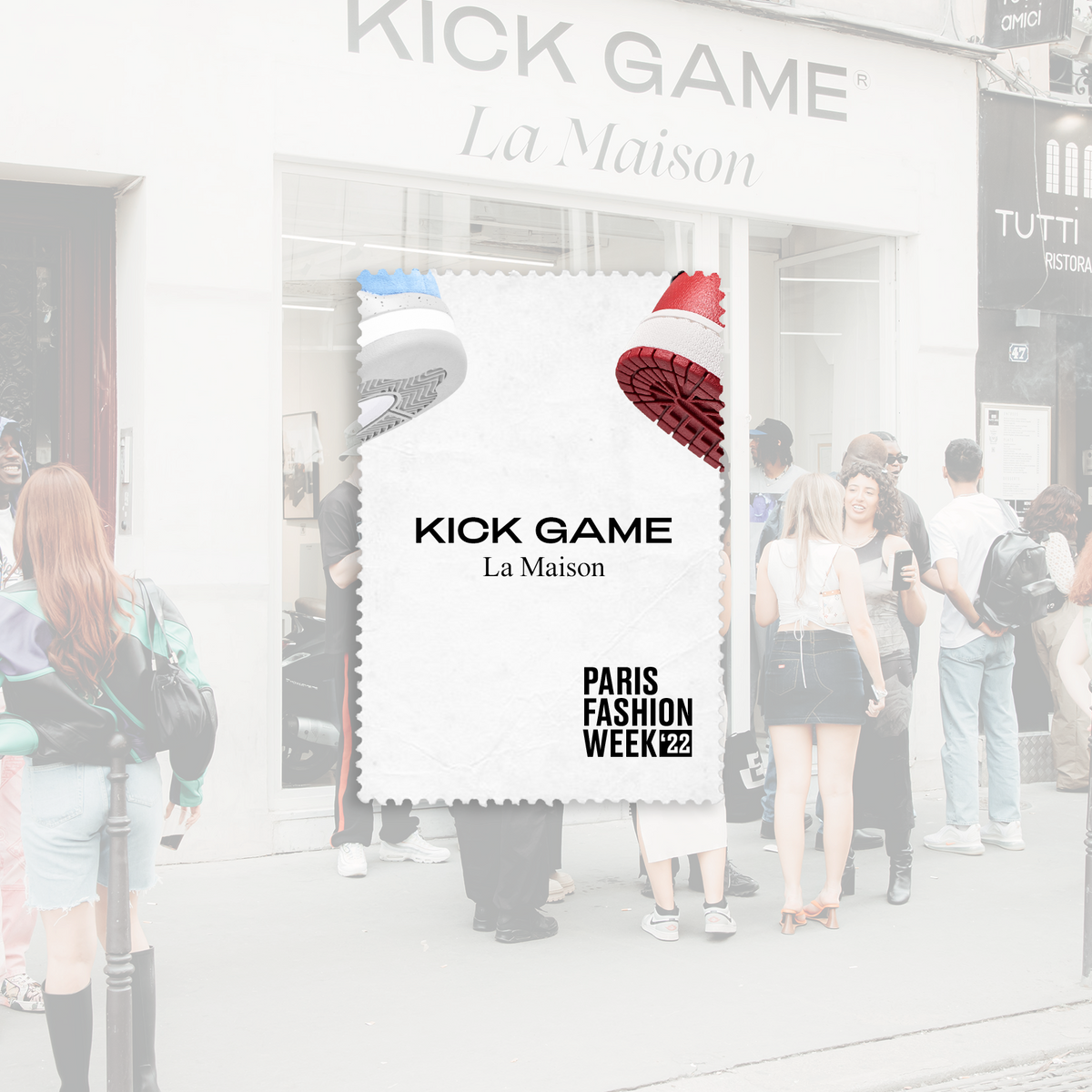 Kick Game Shutdown Paris Fashion Week With La Maison