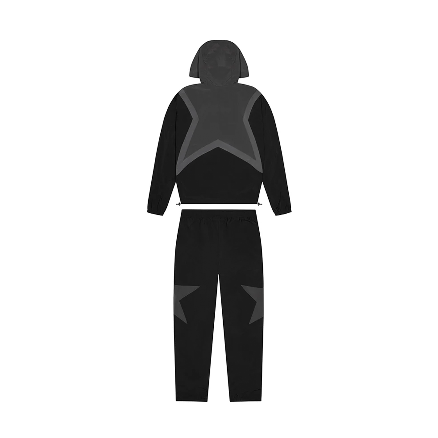 Trapstar Irongate Arch Star Shell Tracksuit 'Black' - Kick Game