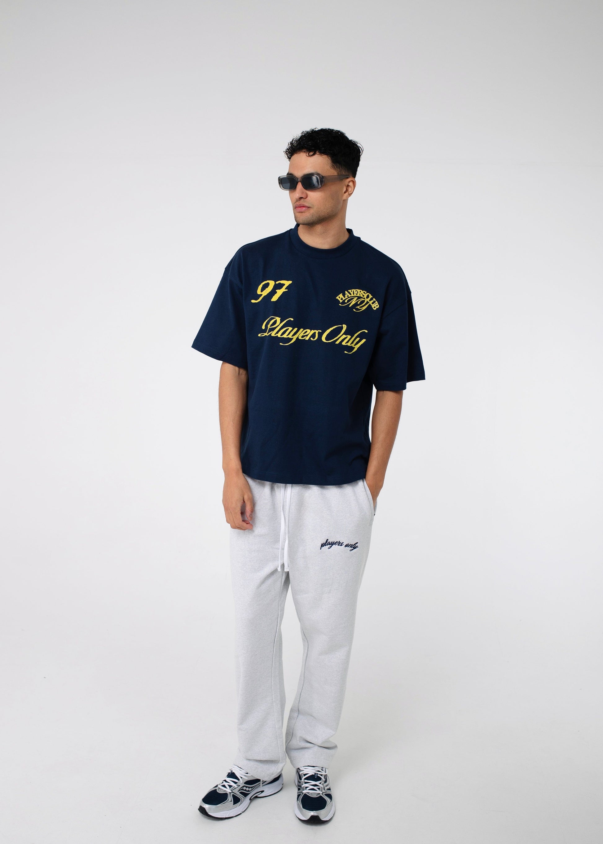 PLAYERS ONLY NAVY NY TEE - Kick Game