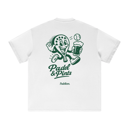 Padel & Pints - Heavyweight T-Shirt - Kick Game