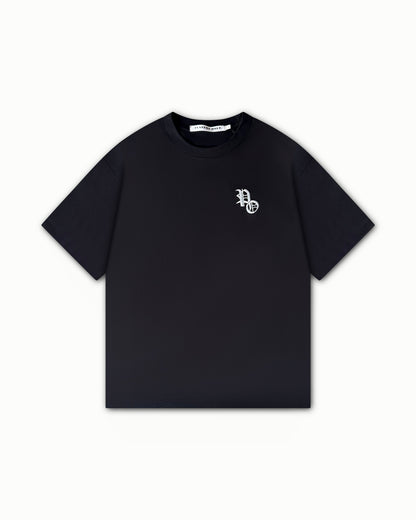 PLAYERS ONLY BLACK EMBROIDERED TEE - Kick Game