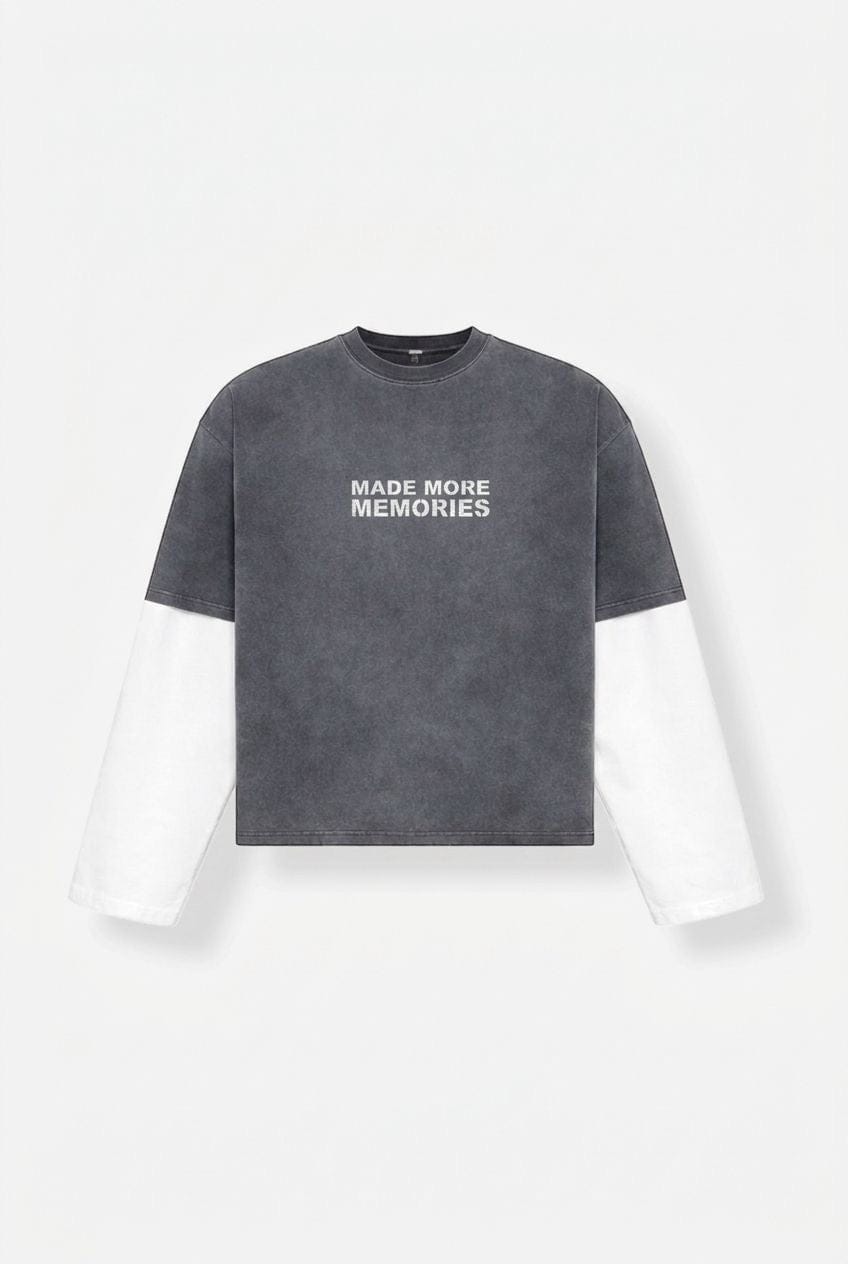 Made More Memories T-Shirt - Charcoal - Kick Game