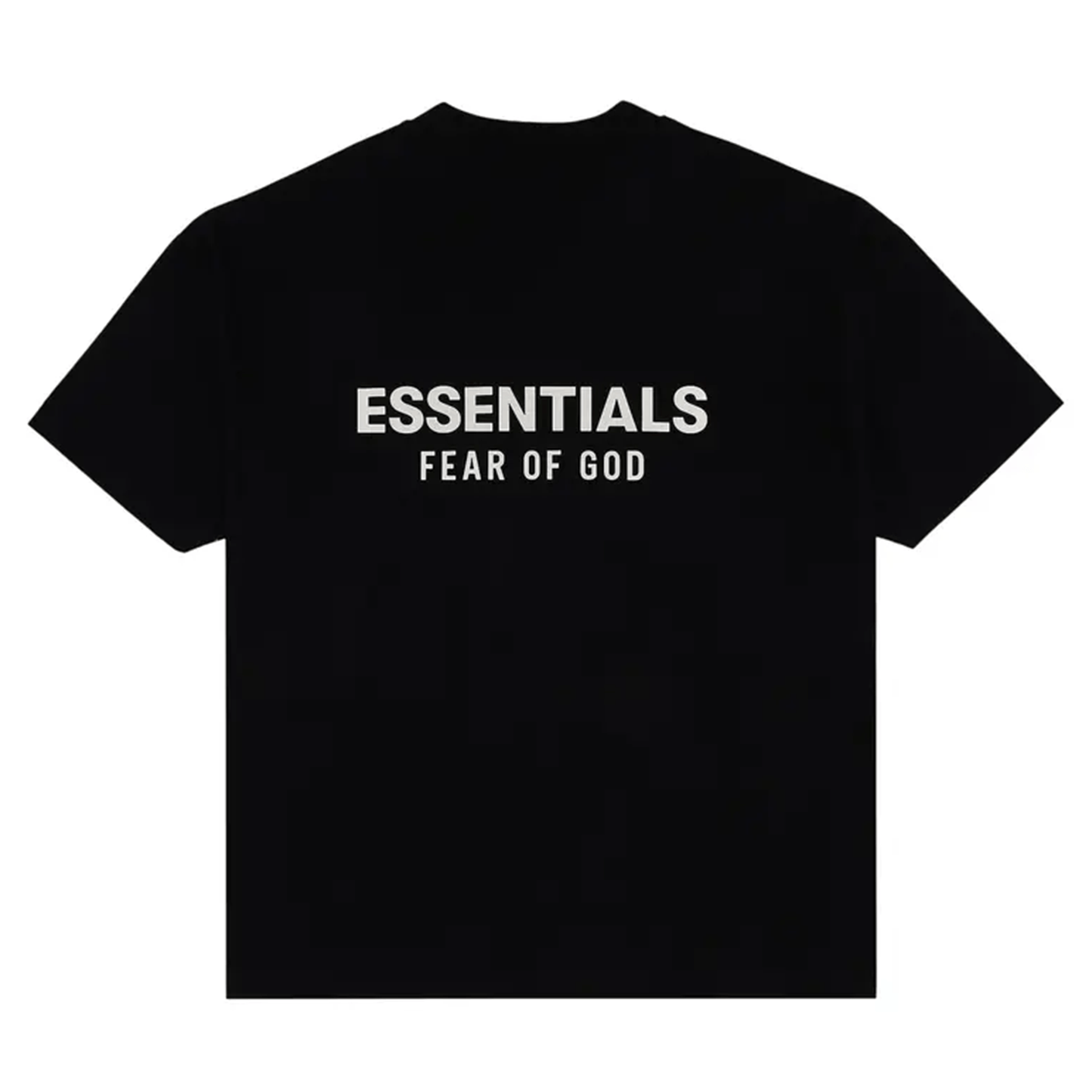 Fear of God Essentials Classic Fit T-Shirt 'Jet Black' - Kick Game