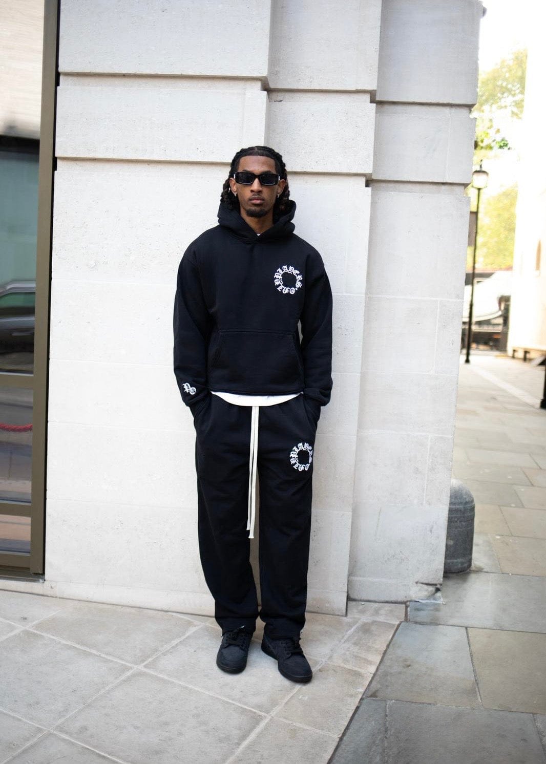 PLAYERS ONLY BLACK EMBROIDERED HOODIE - Kick Game