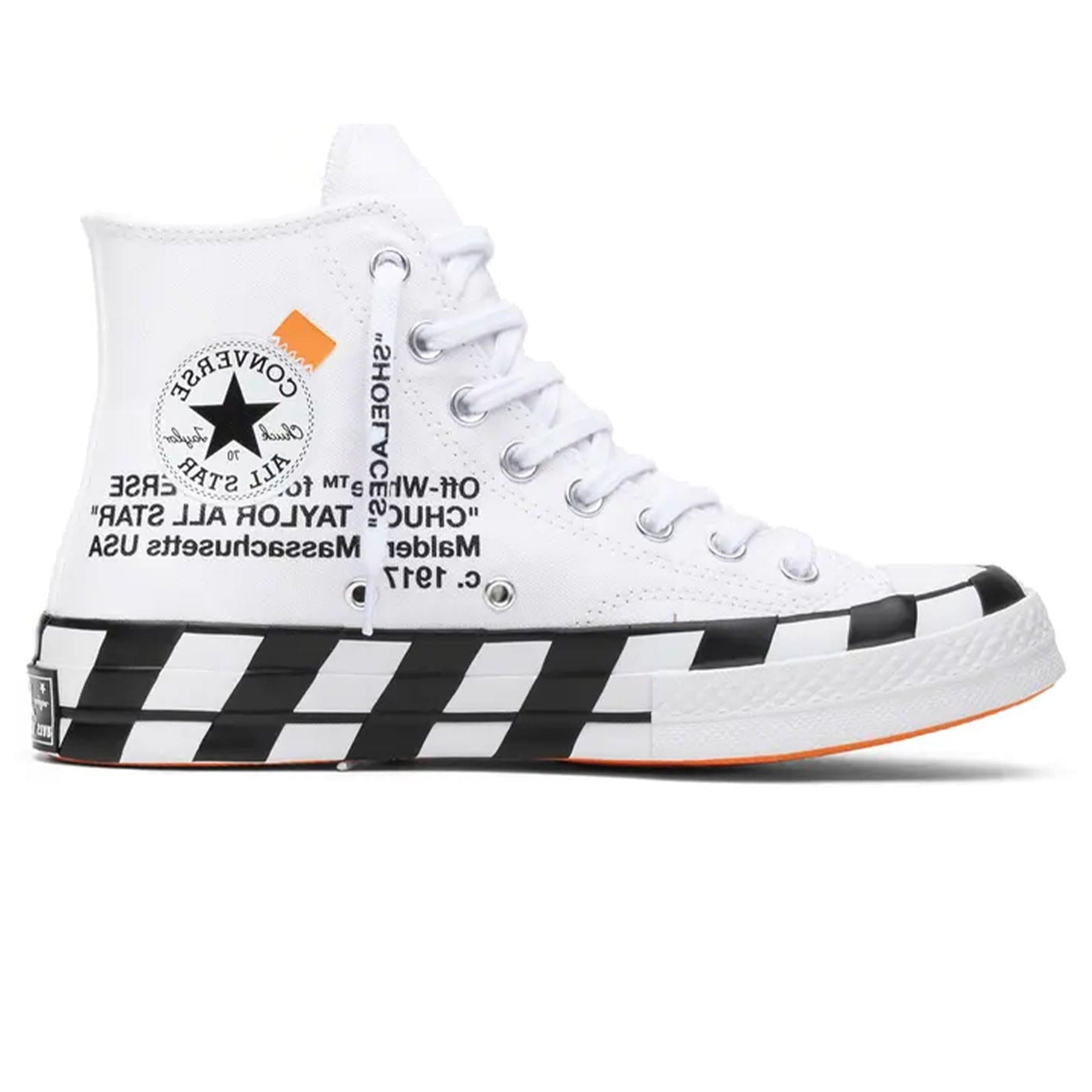 Off-White x Converse Chuck 70 Stripe 'White' - Kick Game