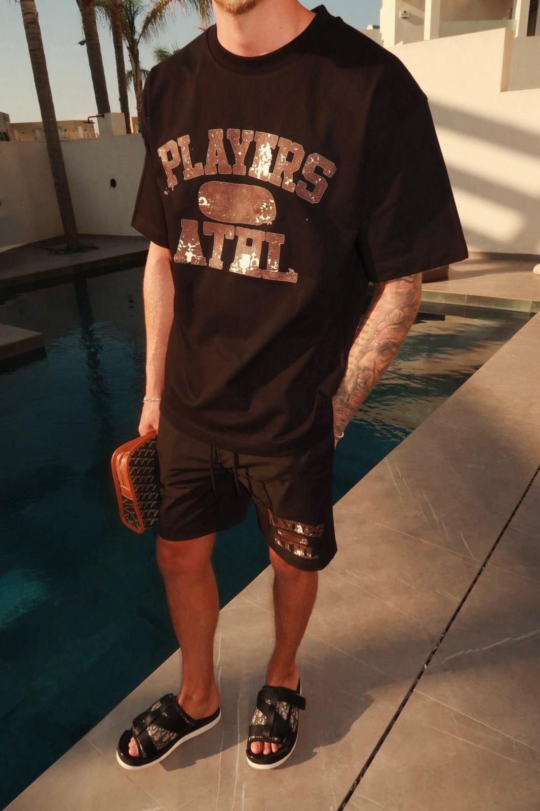 ATHLETIC BLACK TEE - Kick Game