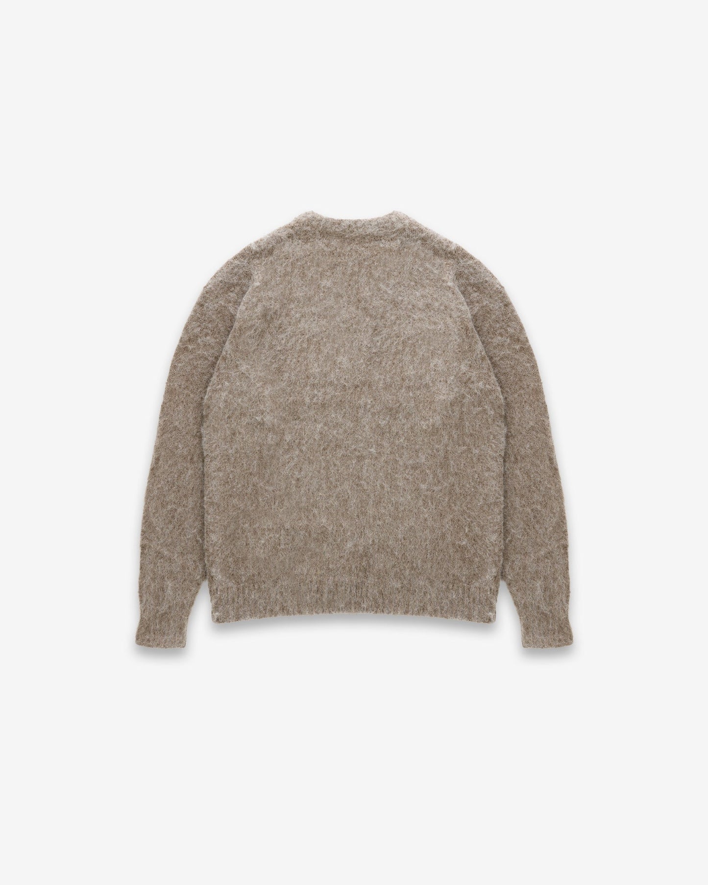 Mohair Knit BC Jumper - Taupe - Kick Game