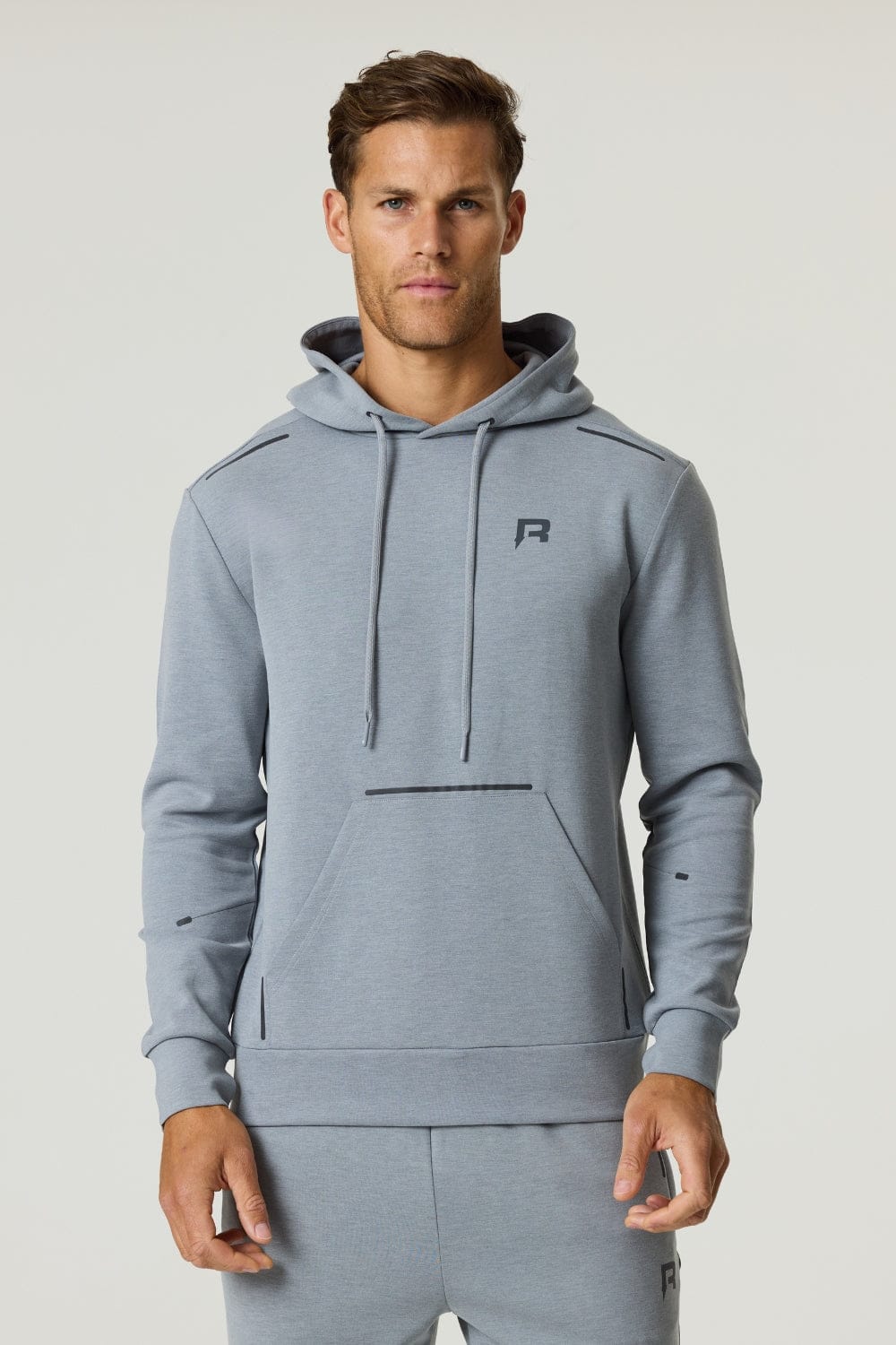 Motion Hoodie - Grey Marl - Kick Game