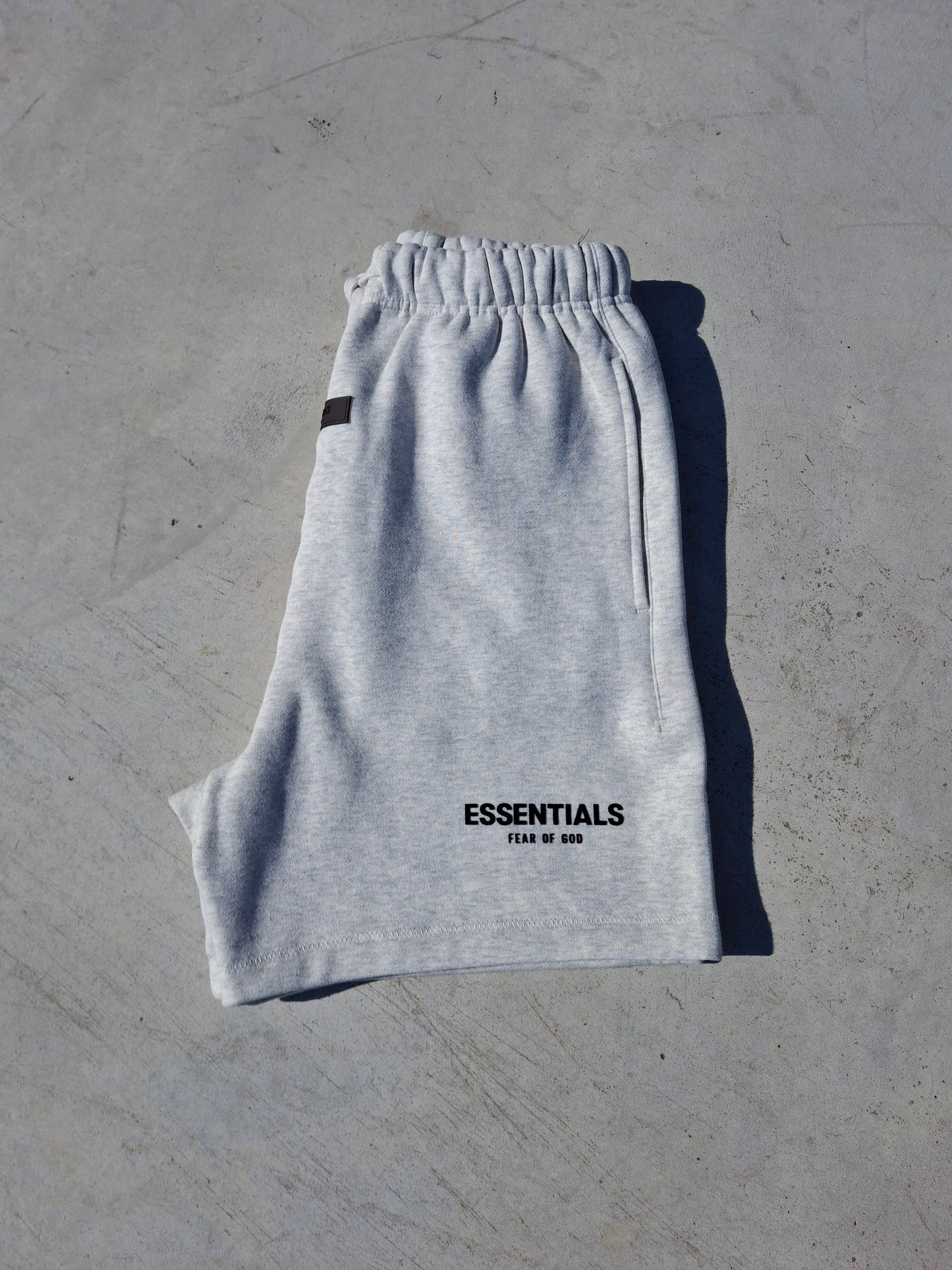 Fear of God Essentials Sweat Short 'Light Oatmeal' SS22 - Kick Game