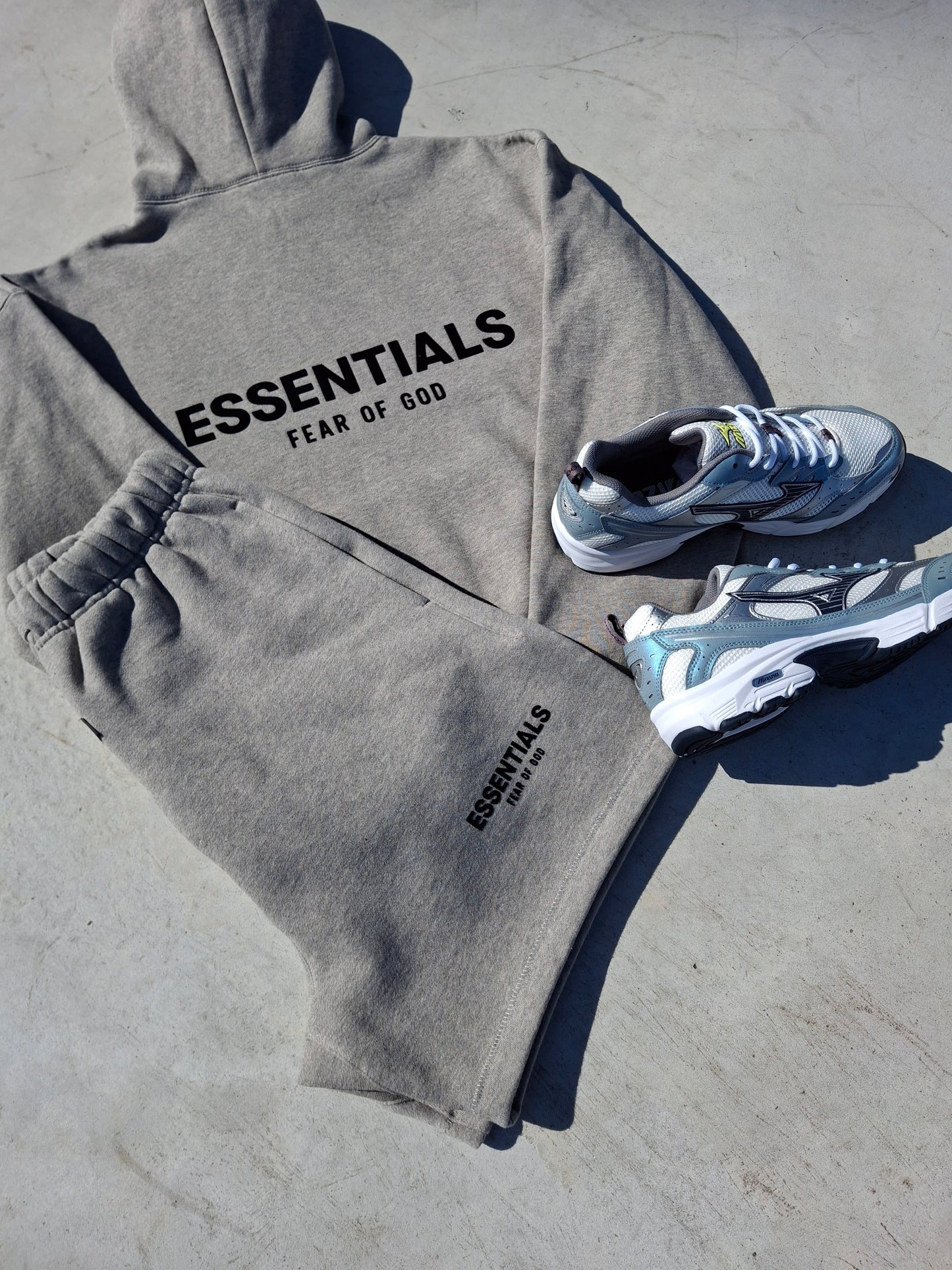 Fear of God Essentials Hoodie 'Dark Oatmeal' (SS22) - Kick Game