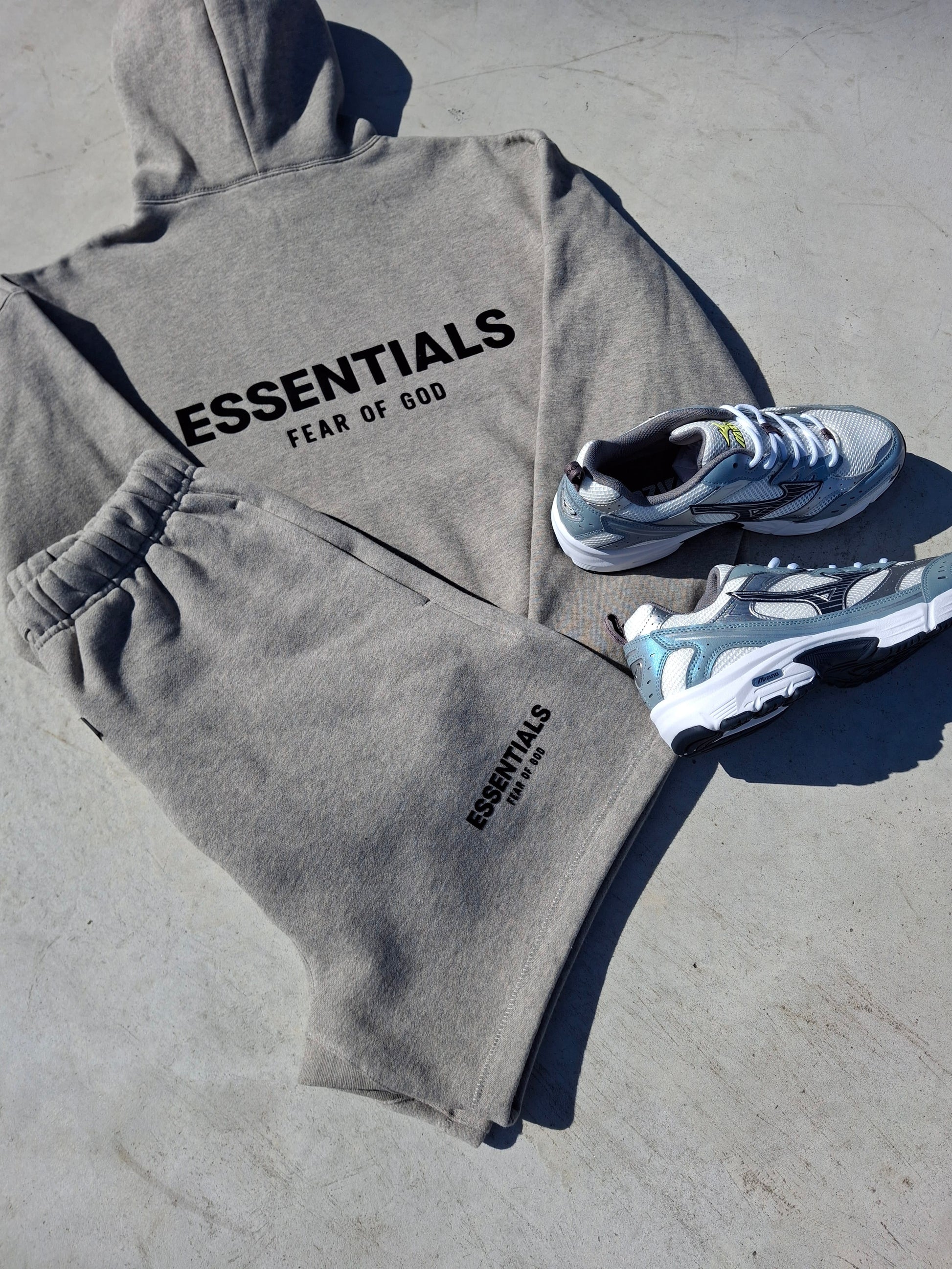 Fear of God Essentials Hoodie 'Dark Oatmeal' (SS22) - Kick Game