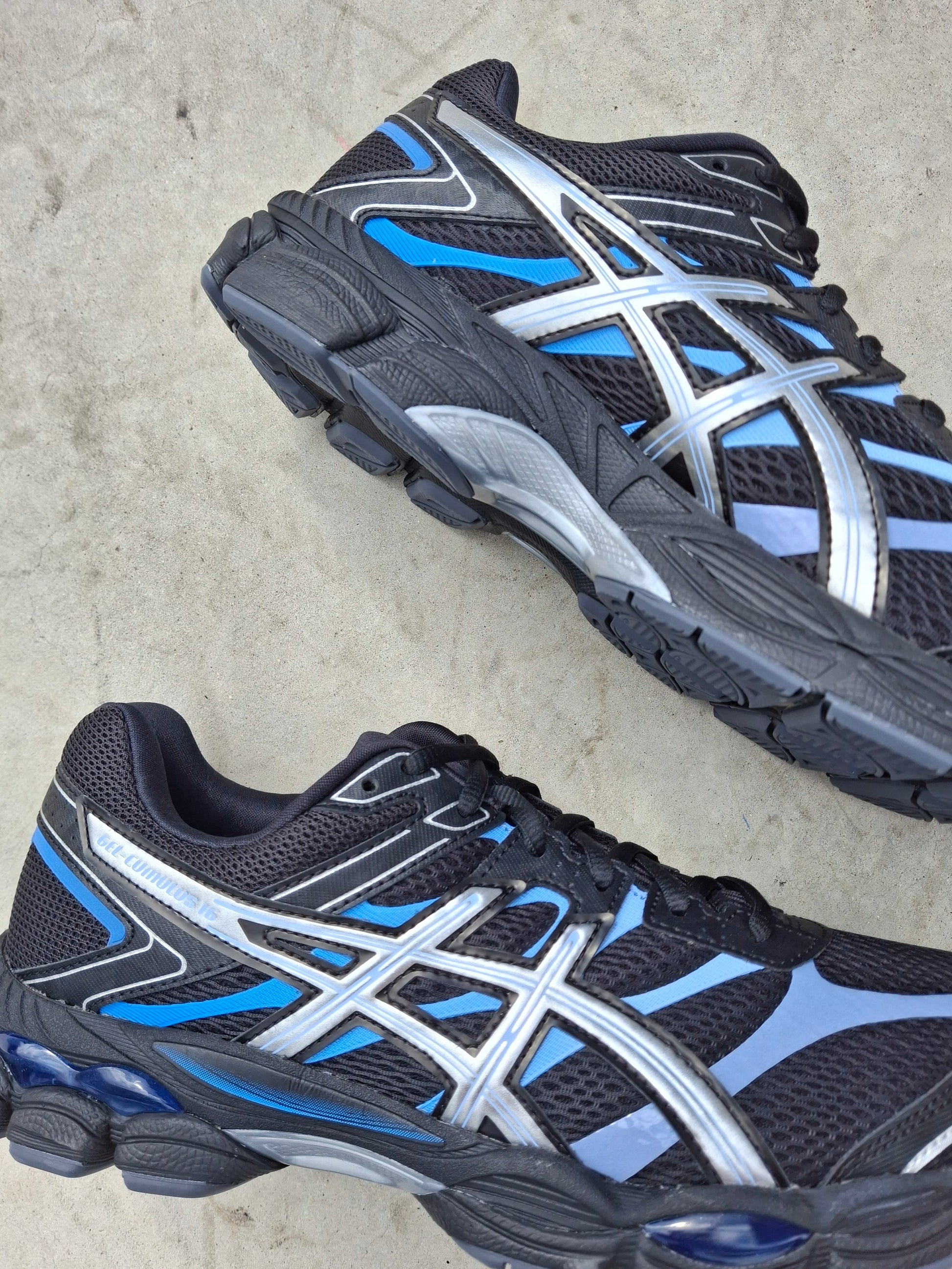 ASICS Gel Cumulus 16 'Black Pure Silver' - Kick Game