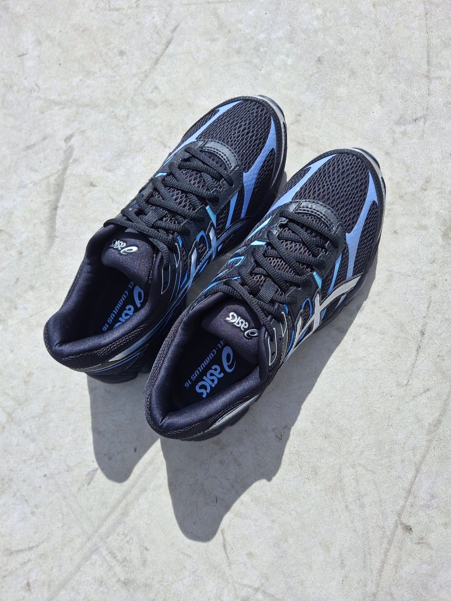 ASICS Gel Cumulus 16 'Black Pure Silver' - Kick Game