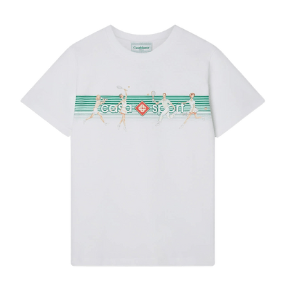 Casablanca Playful Stripes T-Shirt - Kick Game