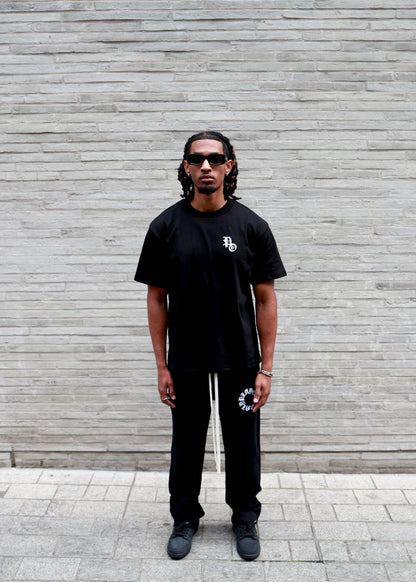 PLAYERS ONLY BLACK EMBROIDERED TEE - Kick Game