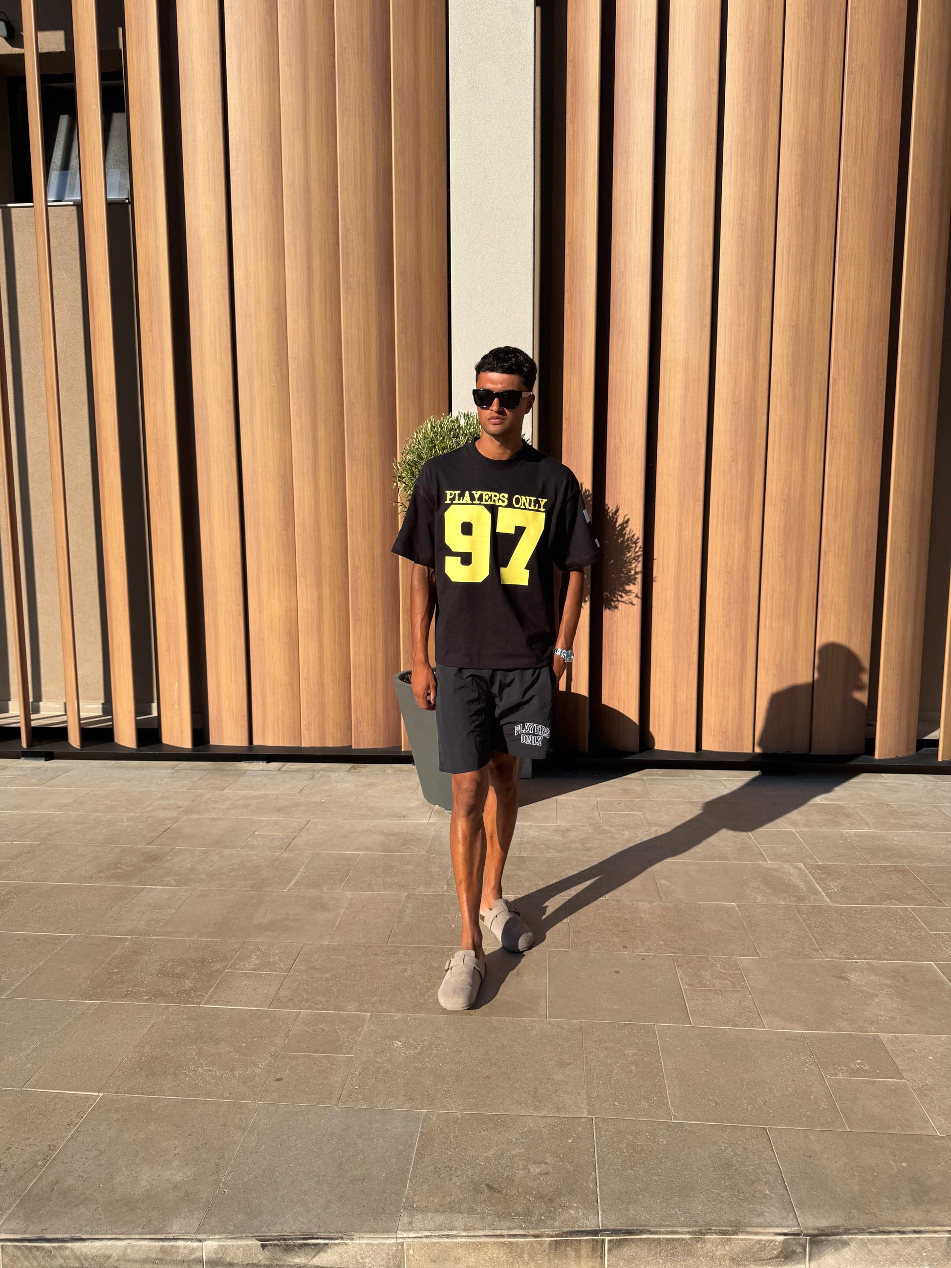 PLAYERS ONLY BLACK JERSEY TEE - Kick Game