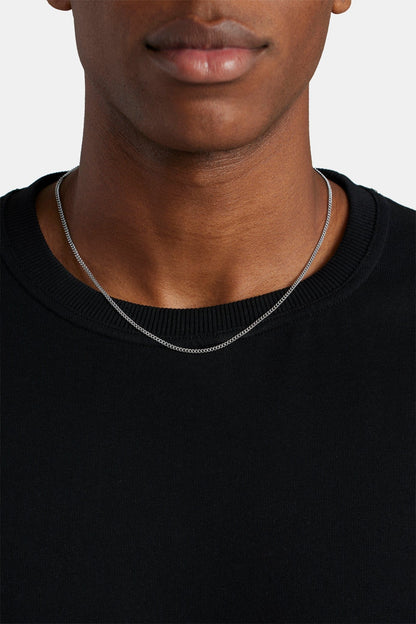 Curb Chain - 2mm - White - Kick Game