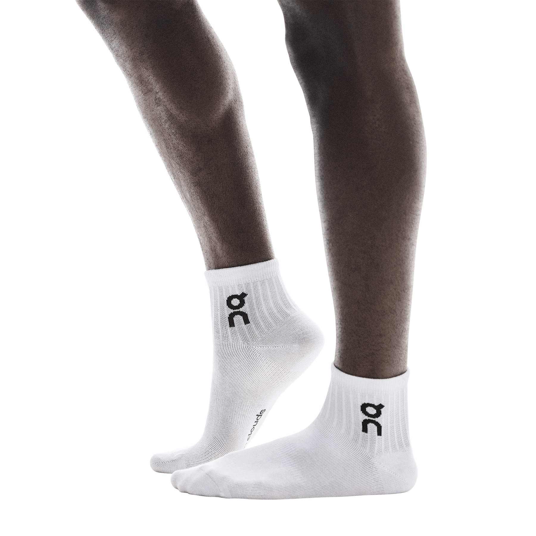 On Logo Sock Mid 3P 'White' - Kick Game
