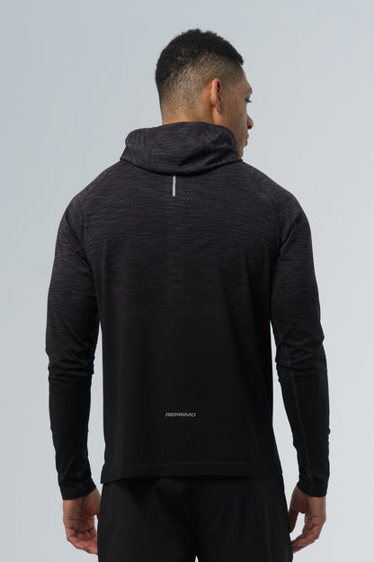 Reprimo Axis Half Zip Hoodie 'Black' - Kick Game