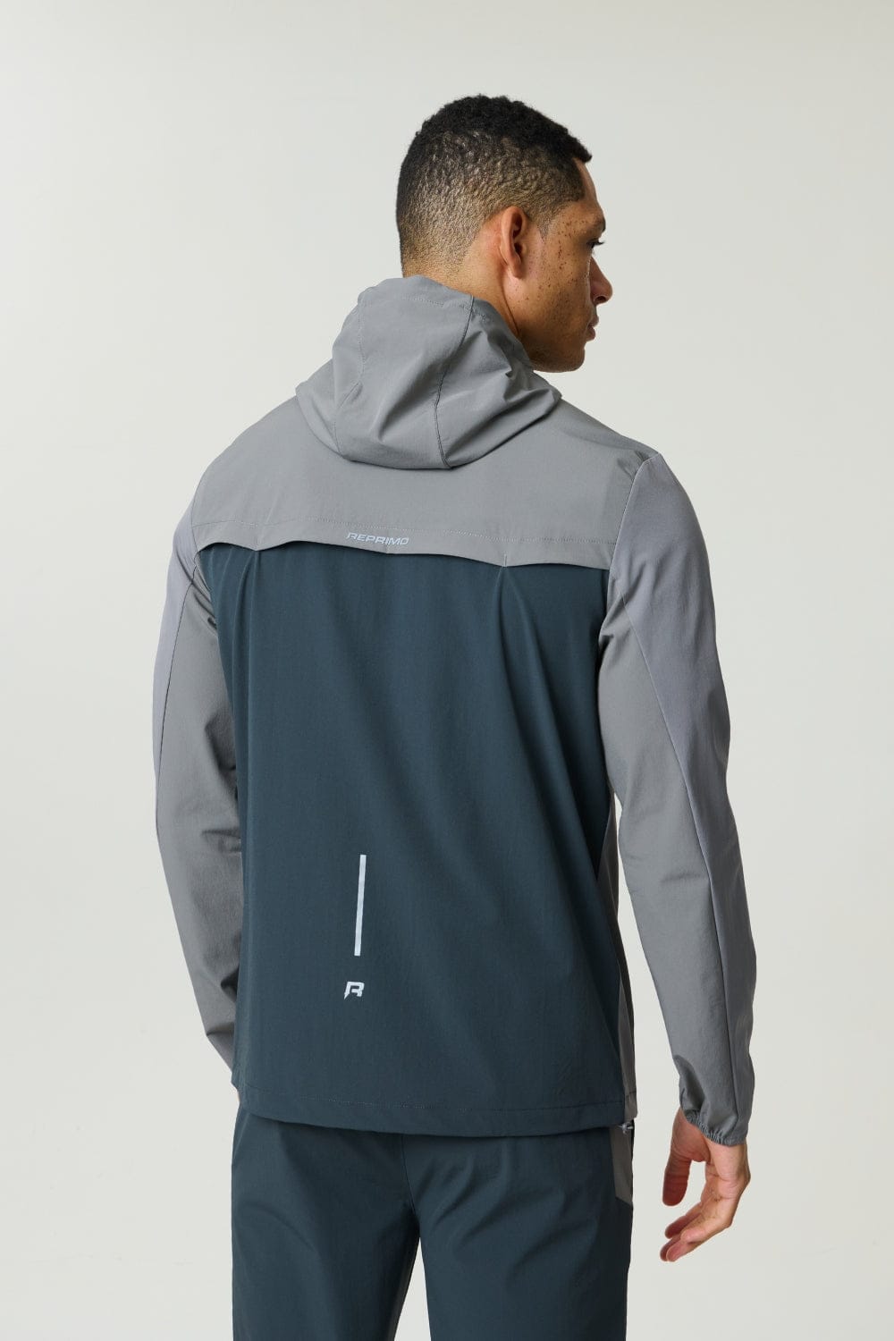 FLIGHT  WINDBREAKER - GARGOYLE / ASH GREEN - Kick Game