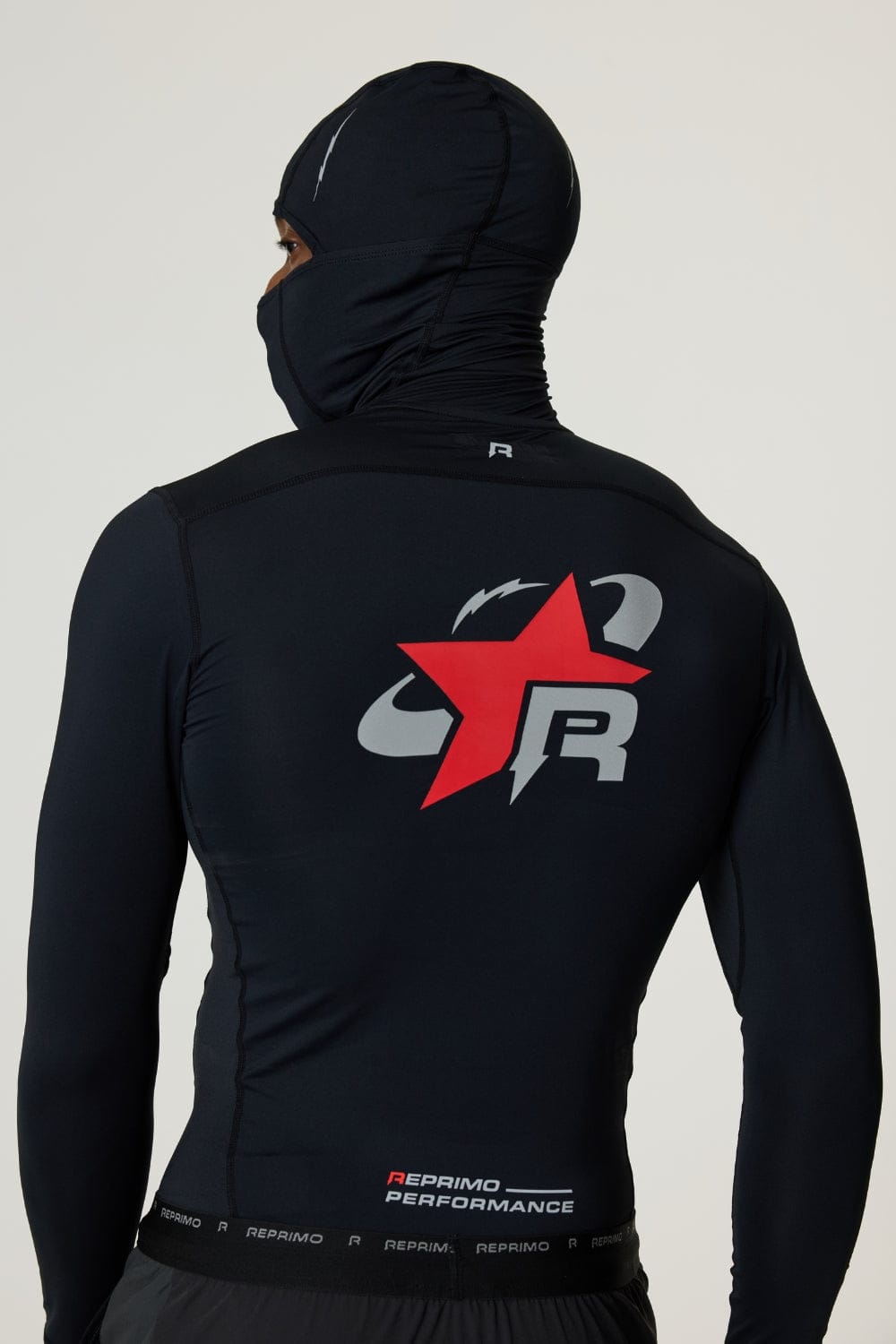 RP Base-Layer Balaclava Hoodie - Black/Red - Kick Game