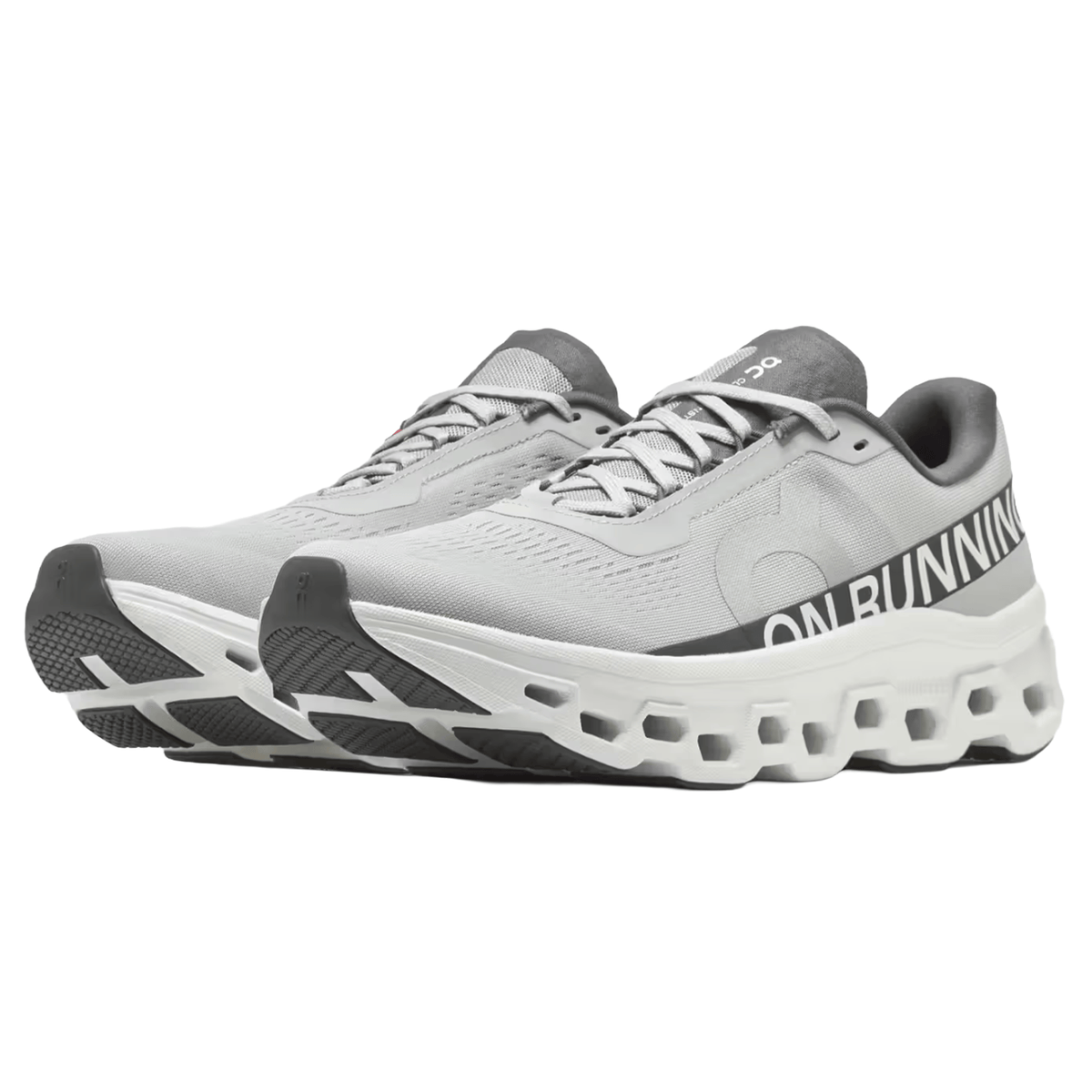 On Cloudmonster 1 'White Glacier' - Kick Game