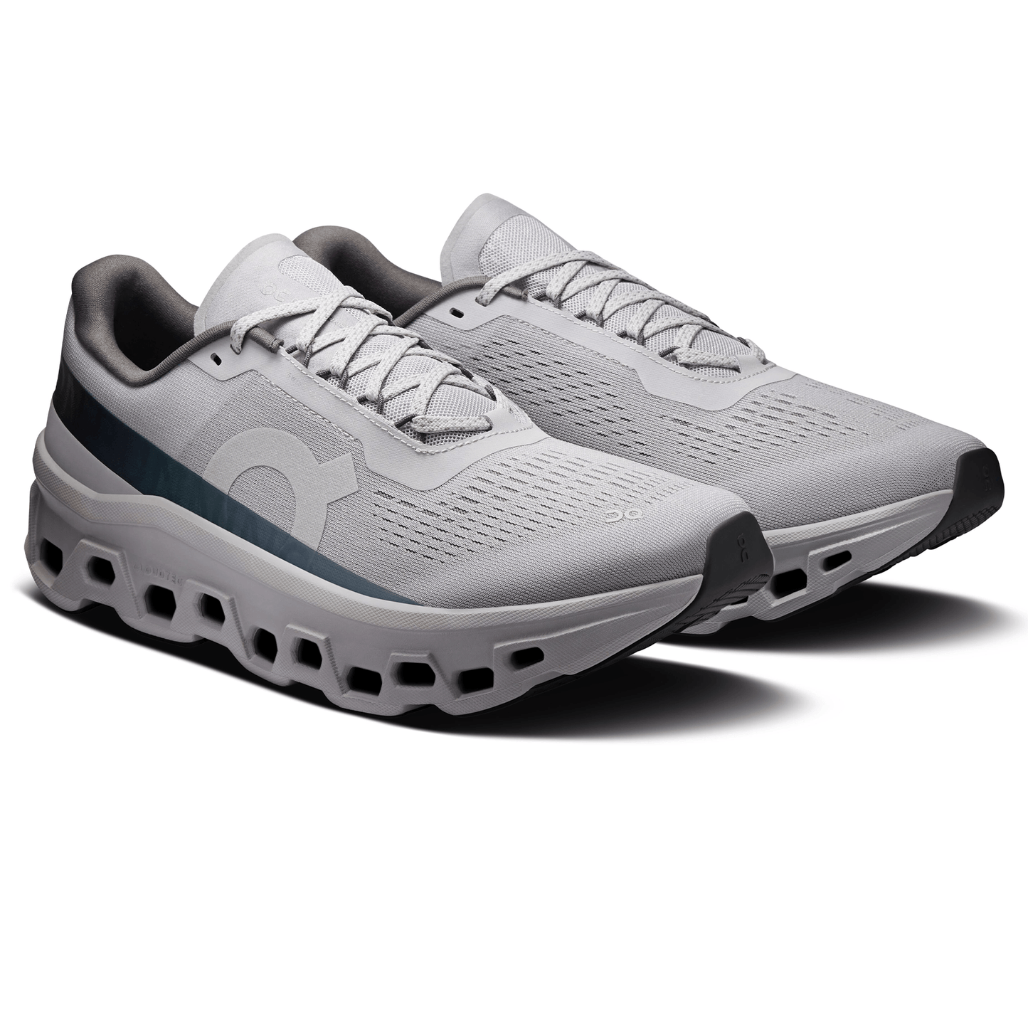 On Cloudmonster 1 'Glacier Alloy' - Kick Game