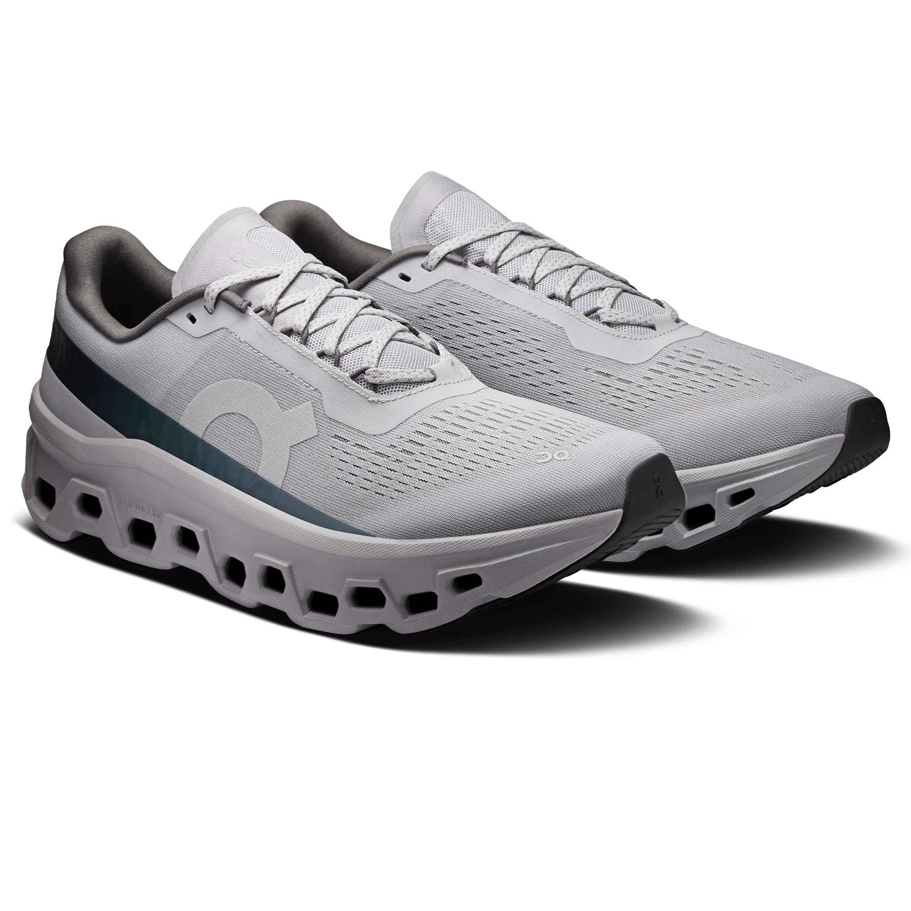 On Cloudmonster 1 'Glacier Alloy' - Kick Game