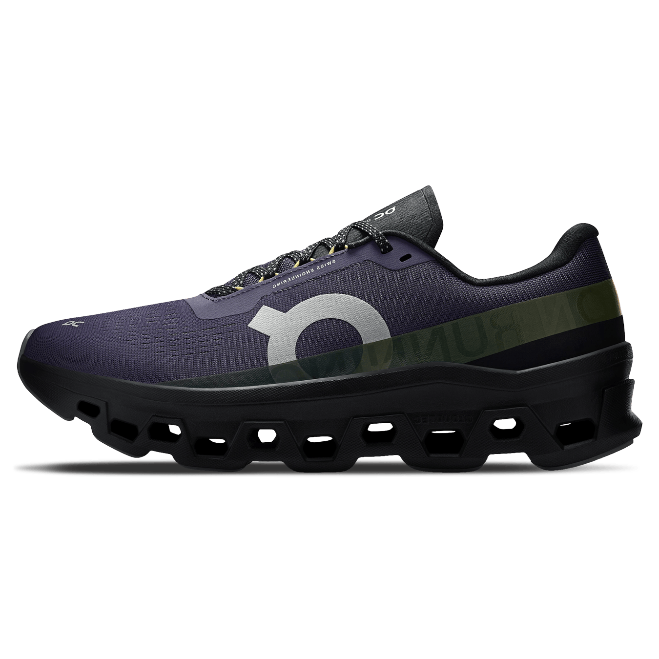 On Cloudmonster 1 'Flint Black' - Kick Game
