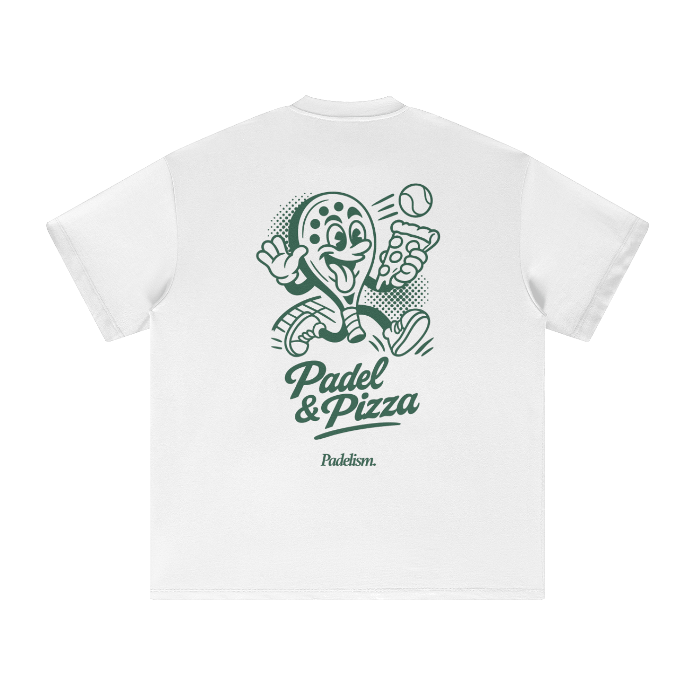 Padel & Pizza - Heavyweight T-Shirt - Kick Game