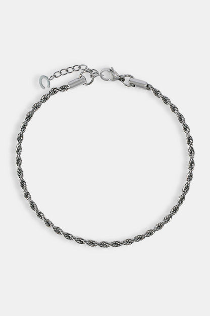 Cernucci Rope Bracelet - 3mm - White - Kick Game
