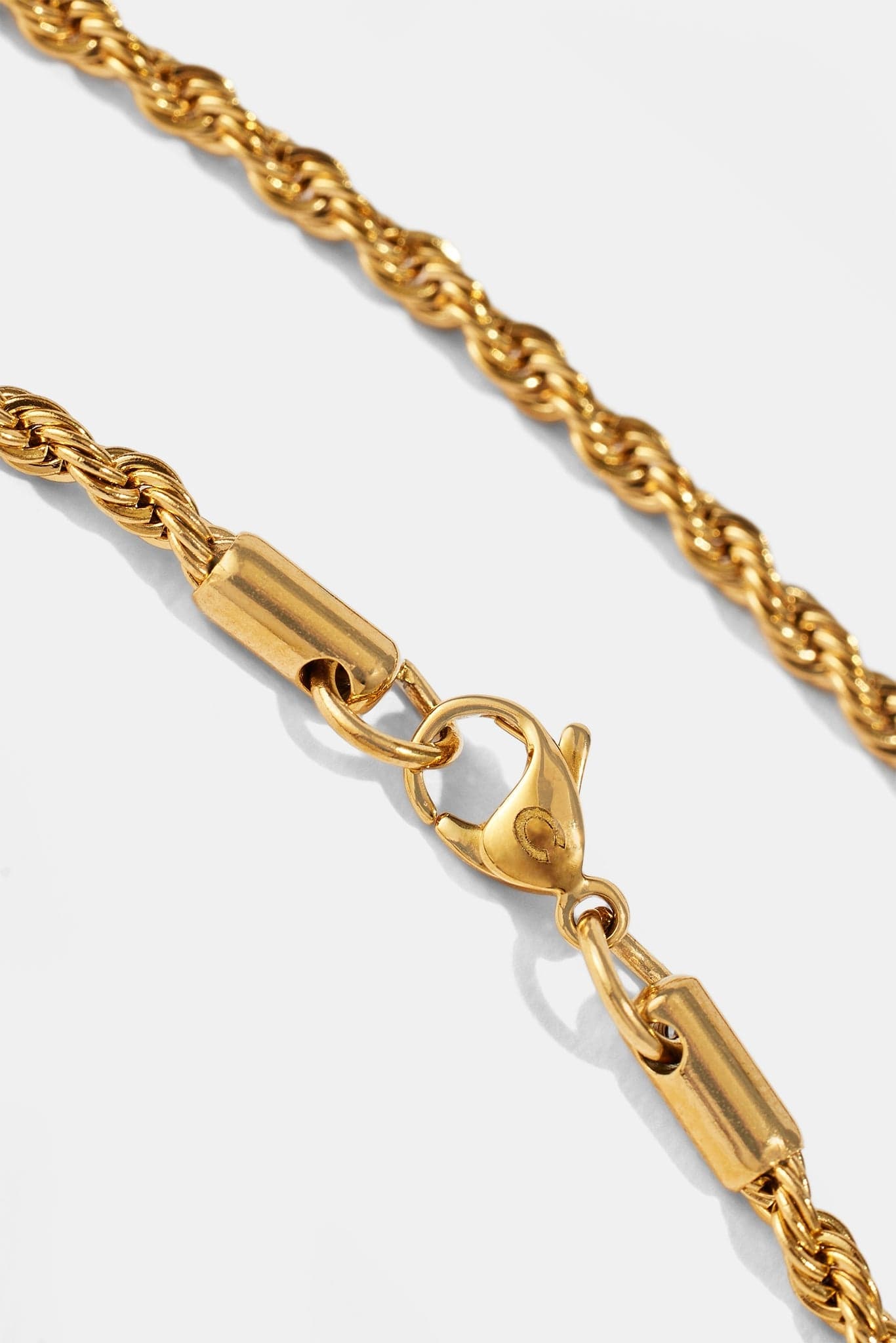 3mm Rope Chain - Gold - Kick Game