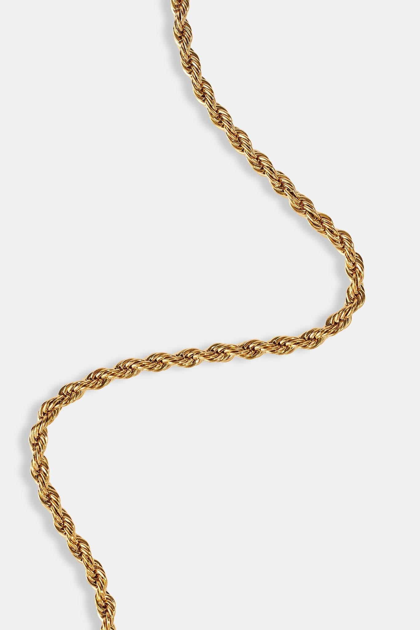 3mm Rope Chain - Gold - Kick Game