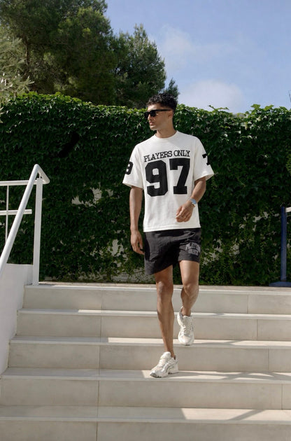 PLAYERS ONLY ECRU JERSEY TEE - Kick Game