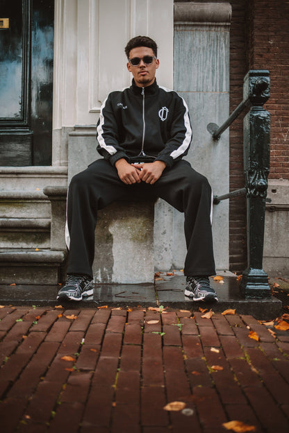 Cardair Club Emblem Track Pants - Black - Kick Game