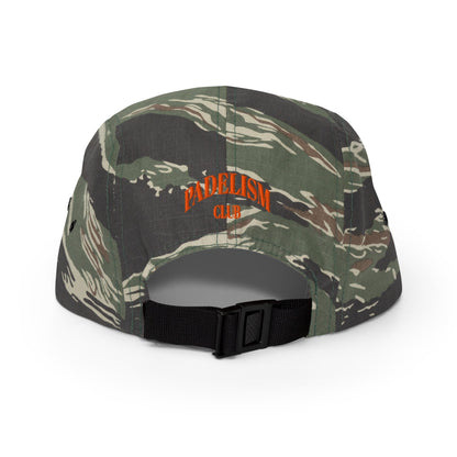 Friends + Family - Camo Five Panel Cap - Kick Game
