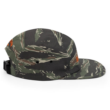 Friends + Family - Camo Five Panel Cap - Kick Game
