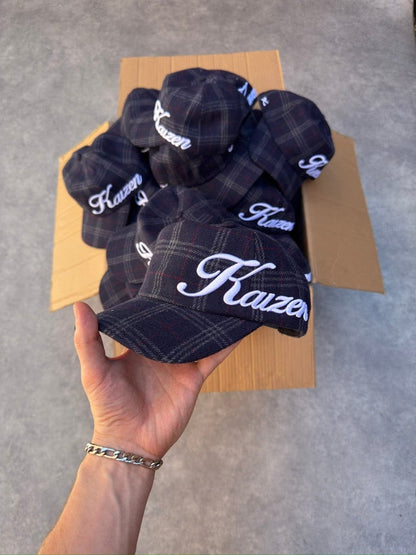 PLAID SCRIPT HAT - Kick Game