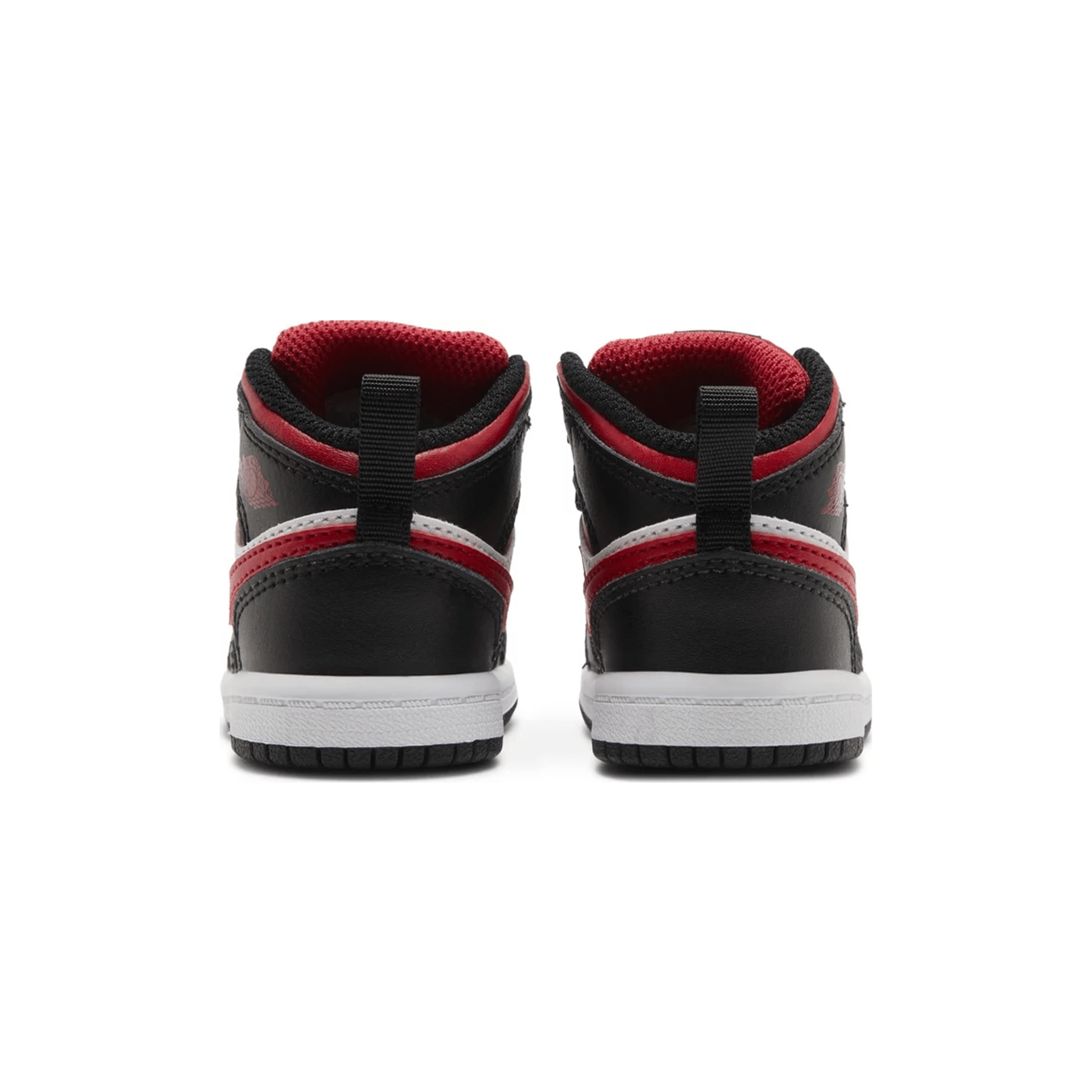 Air Jordan 1 Mid TD 'Black Fire Red' - Kick Game