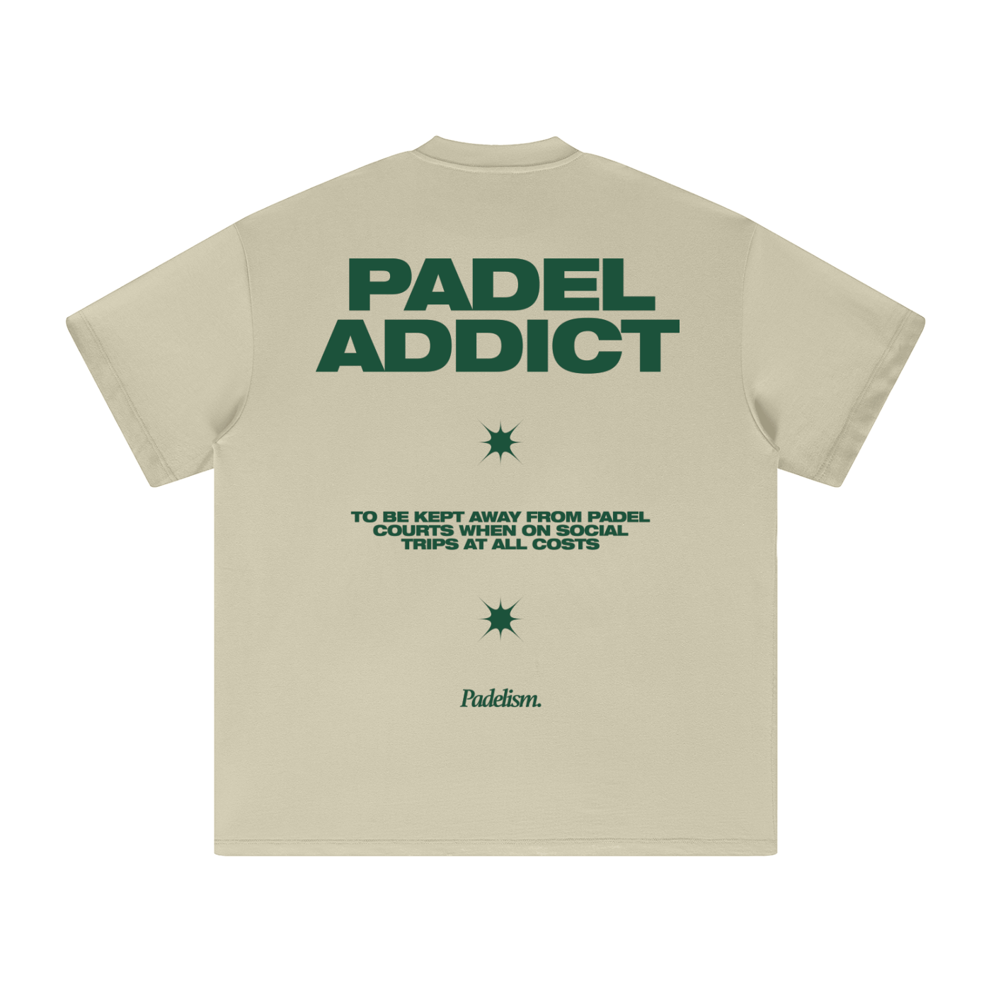 Padel Addict - Heavyweight T-Shirt - Kick Game