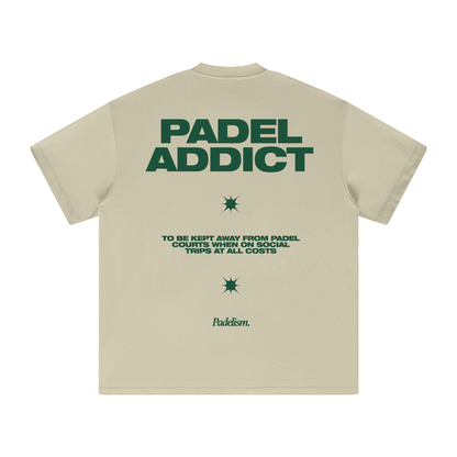Padel Addict - Heavyweight T-Shirt - Kick Game