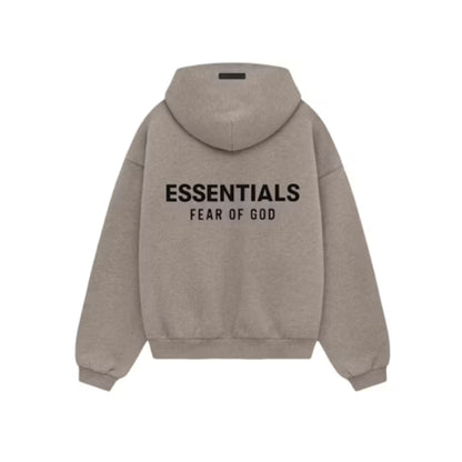 Fear of God Essentials Kids Hoodie 'Heather Grey' - Kick Game