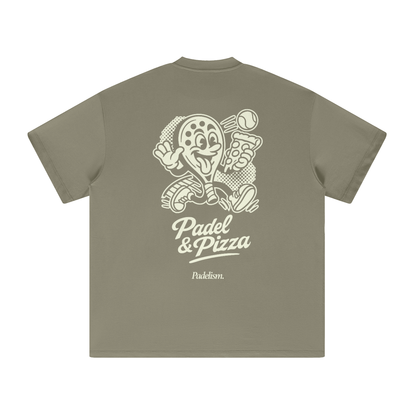 Padel & Pizza - Heavyweight T-Shirt - Kick Game