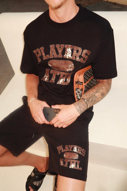 ATHLETIC BLACK TEE - Kick Game