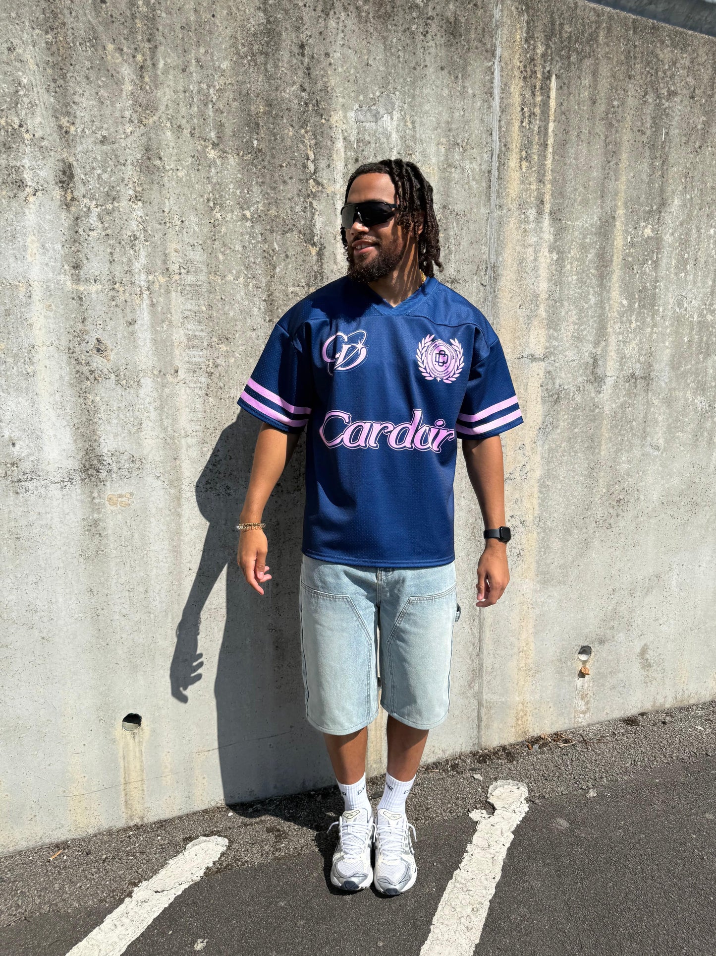 Cardair Club Mesh Jersey - Navy Blue - Kick Game