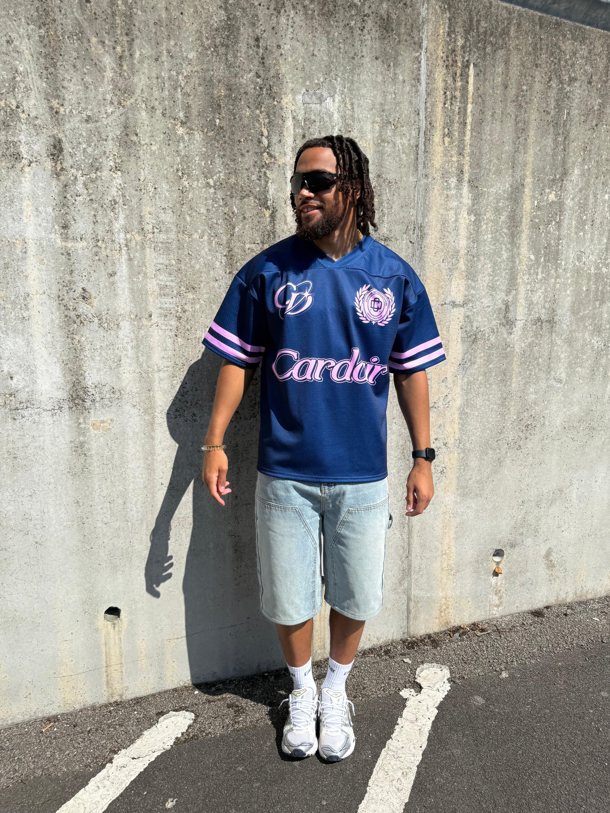 Cardair Club Mesh Jersey - Navy Blue - Kick Game