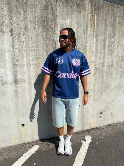 Cardair Club Mesh Jersey - Navy Blue - Kick Game