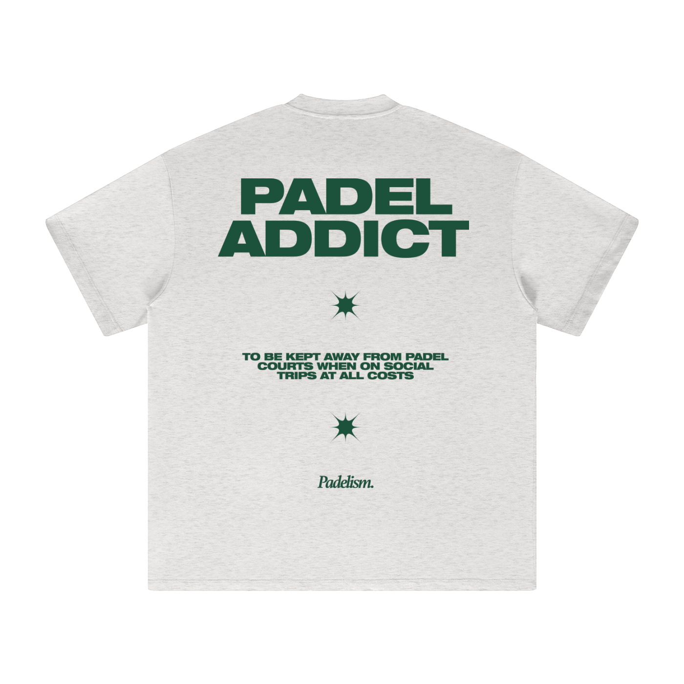 Padel Addict - Heavyweight T-Shirt - Kick Game